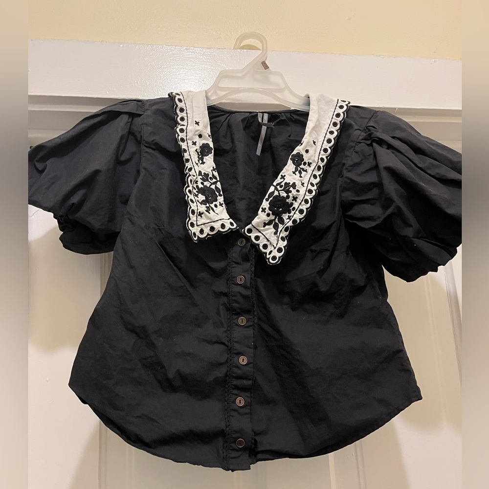 Anthropologie Collared Top